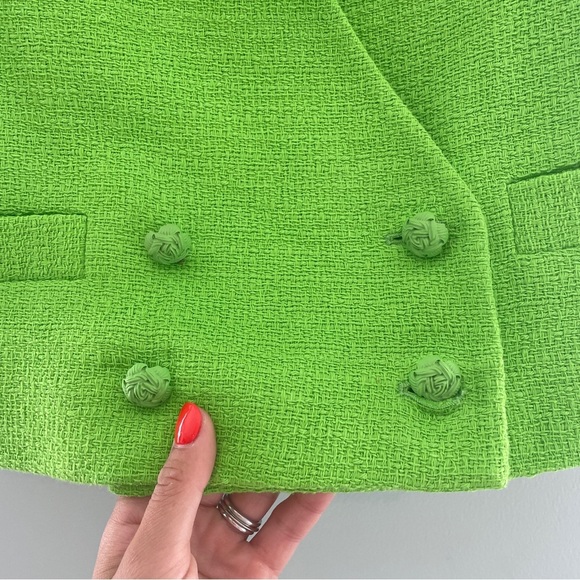 Zara Double Breasted Textured Cropped Blazer NWT - Picture 6 of 10